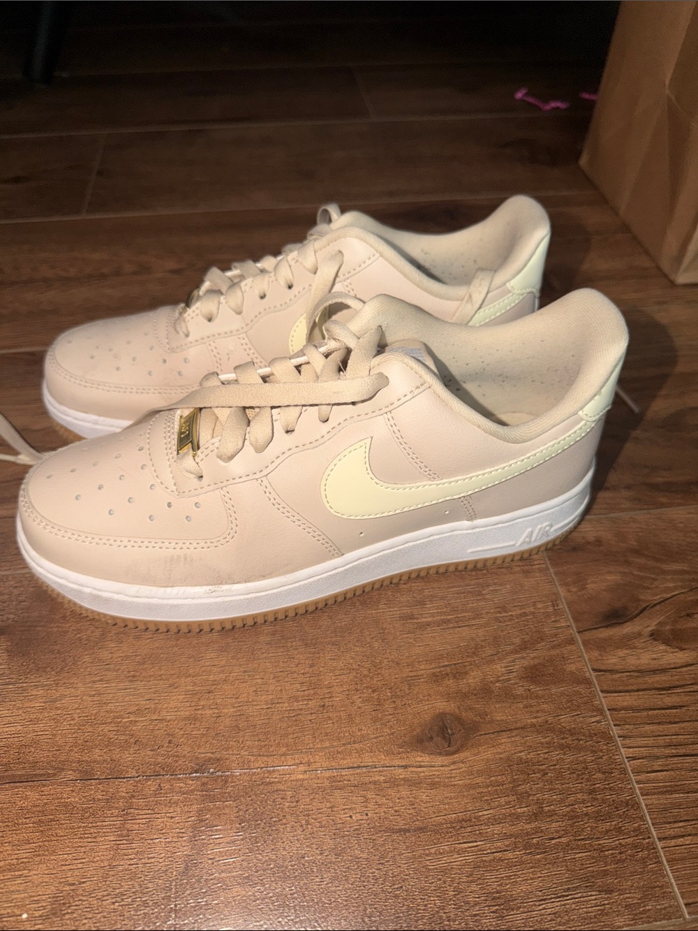 Nike Women’s Low-Top Sneakers in Light Beige/Cream
